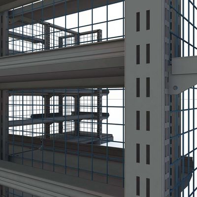 Heavy-Duty Supermarket Shelving System 500kg Capacity Modular Design