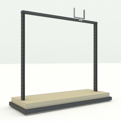 Modulares Kleiderständer mit 60 kg Tragkraft für Einzelhandelsgeschäfte
